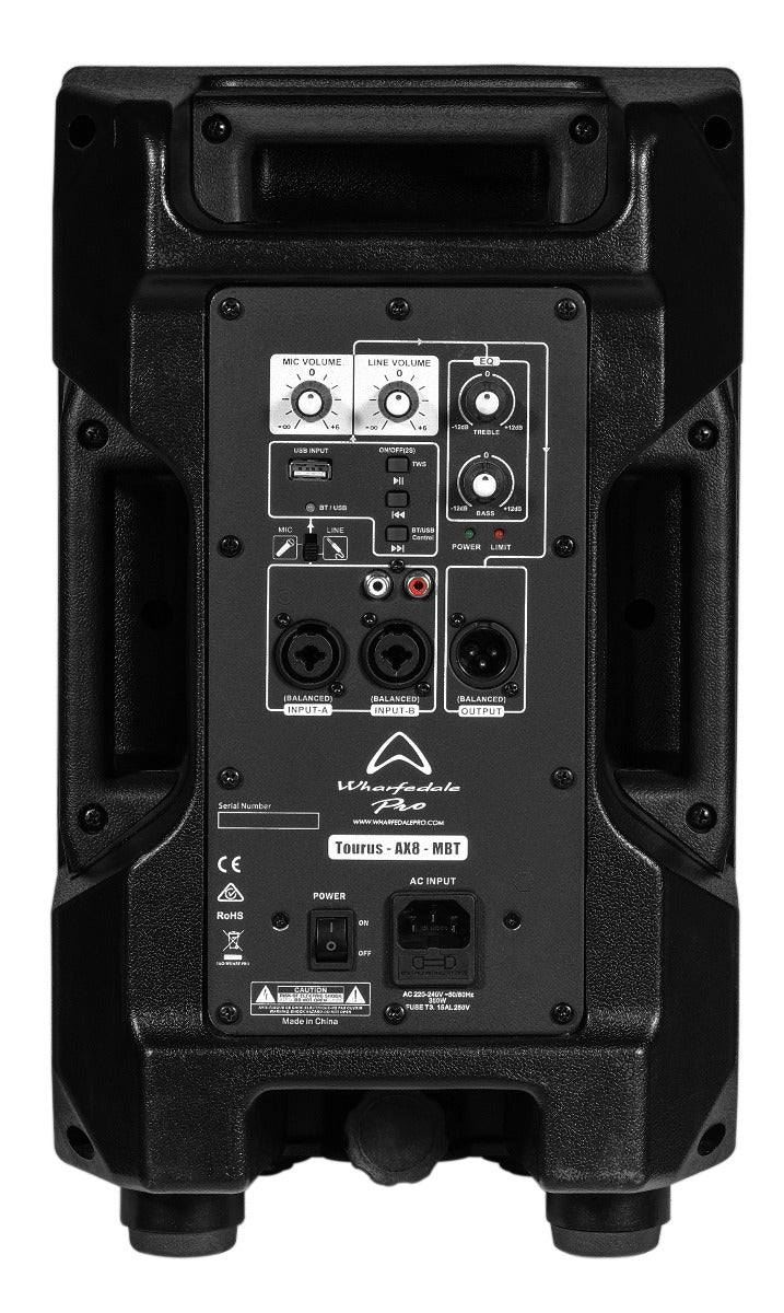 Wharfedale Pro TOURUS AX8 8" Bluetooth Loudpeaker - Image 4